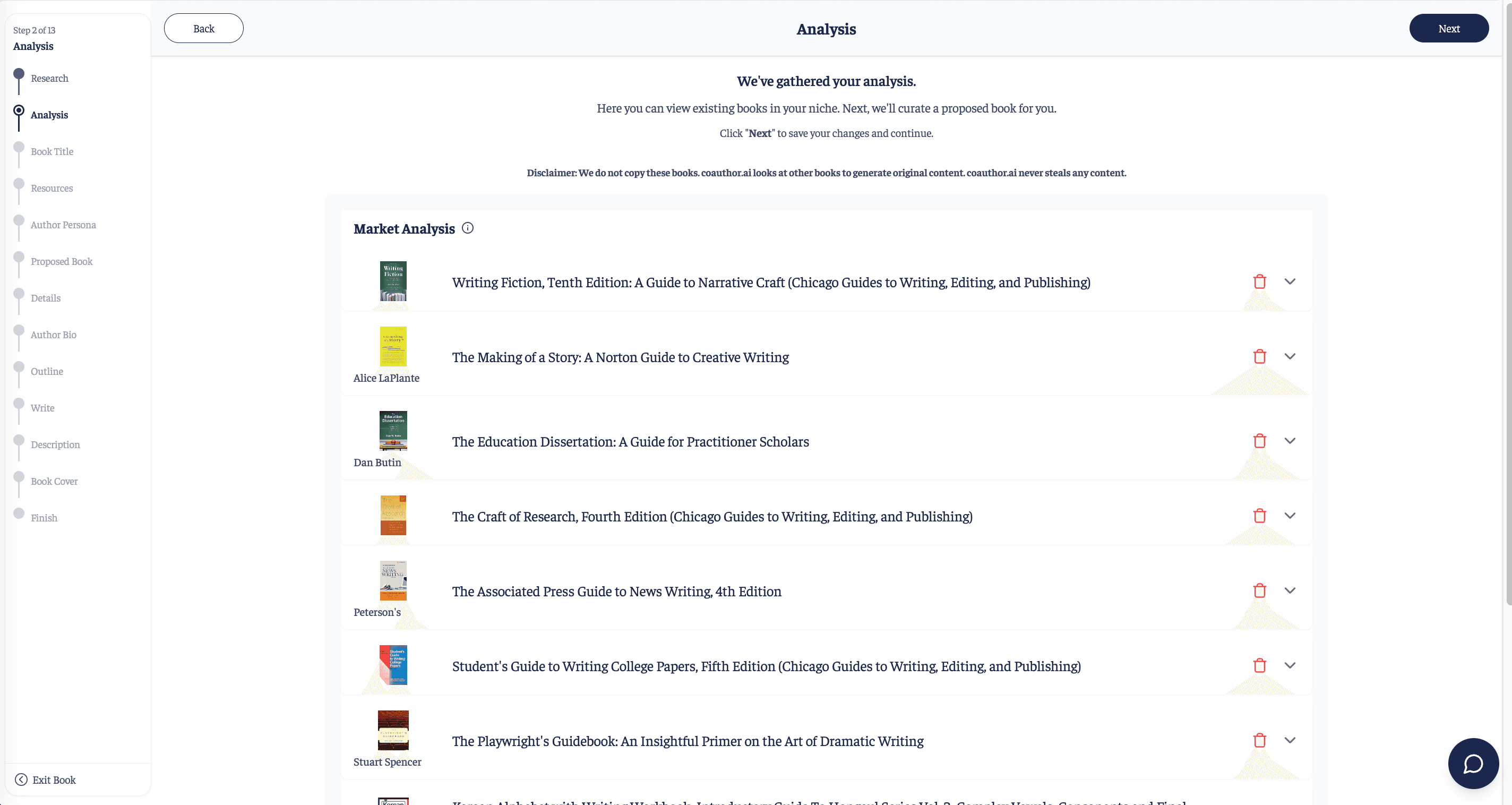Coauthor.ai Product Screenshots 1