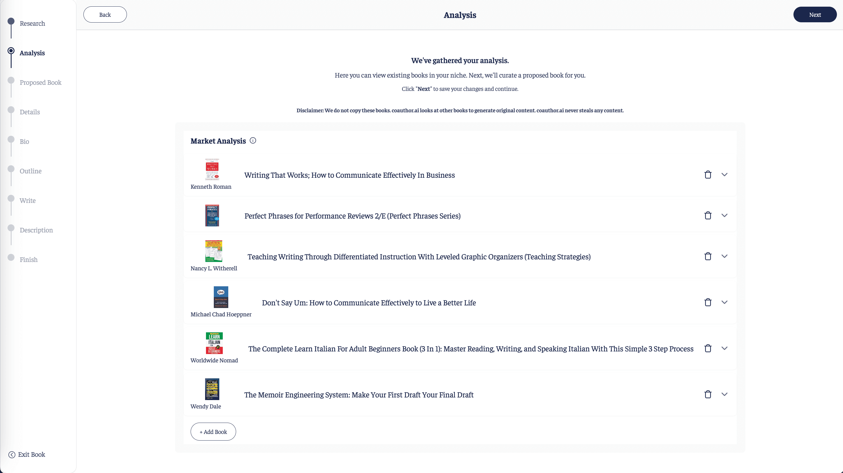 Coauthor.ai Product Screenshots 1