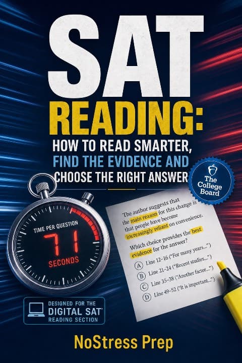 Book cover — SAT Reading