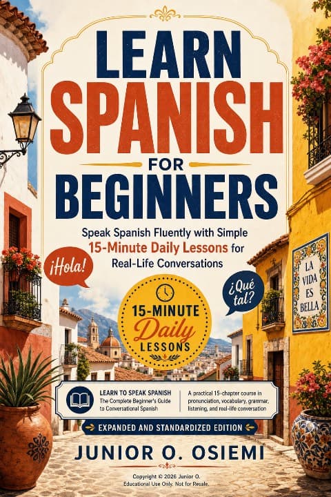 Book cover — Learn Spanish for Beginners